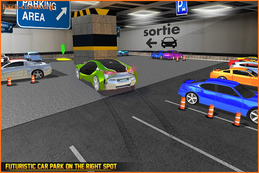 Futuristic Car Parking Game: Free Parking Game screenshot