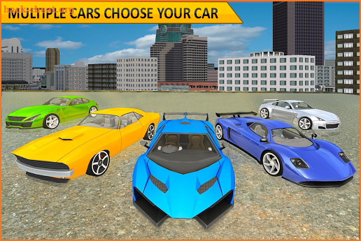 Futuristic City Car Parking: Free Game screenshot