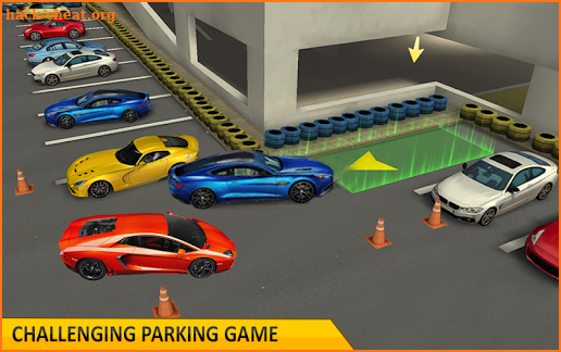 Futuristic City Car Parking: Free Game screenshot