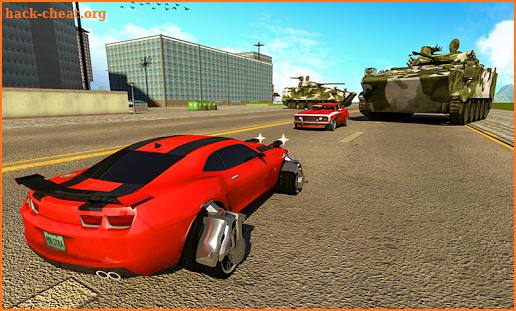 Futuristic Robot Battle : Flying Car War screenshot