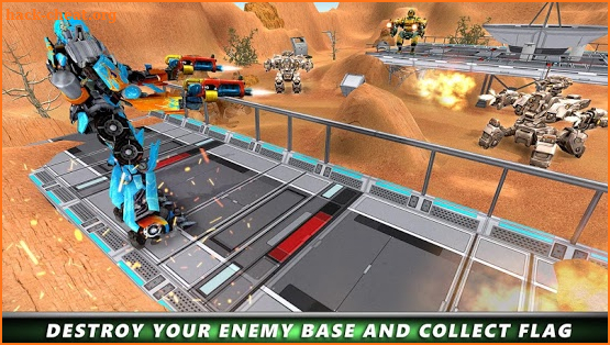 Futuristic Robot Transformation Hero War screenshot