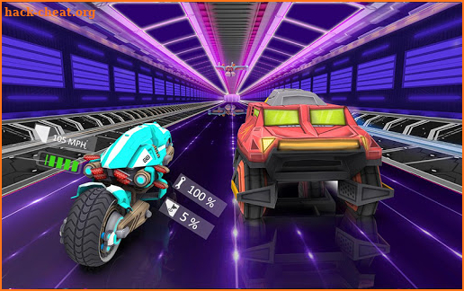 Futuristic Tron Bike Racer: 3D Extreme Ramp Stunts screenshot