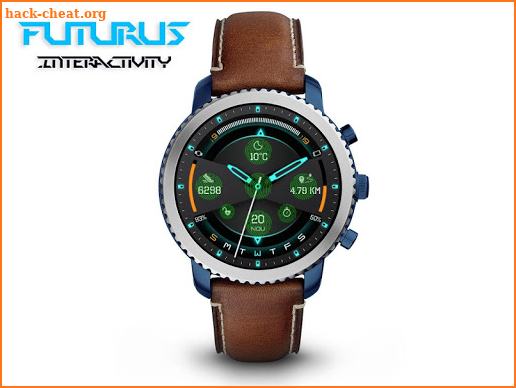 Futurus Watch Face & Clock Live Wallpaper screenshot