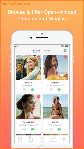 FWB Dating & Casual Hook Up APP for NSA Fling Chat screenshot