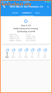 FWeather screenshot