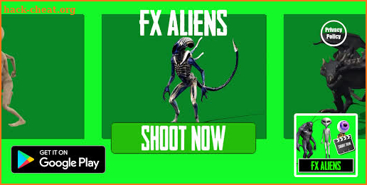 FX Aliens for Shortfilm - FX Video Maker screenshot