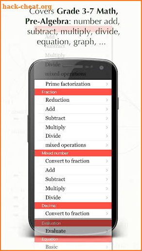 FX Math Junior Problem Solver screenshot