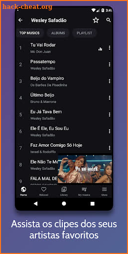 Fyzer Reprodutor de Músicas screenshot