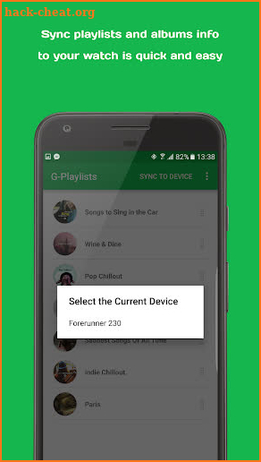 G-Playlists screenshot