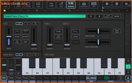 G-Stomper VA-Beast Synthesizer screenshot