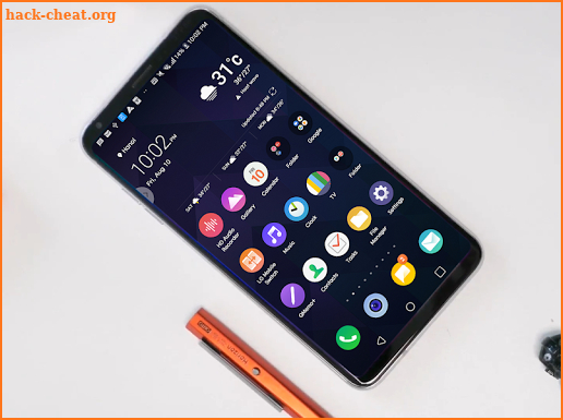 G7 Black Theme for LG V30 & G6 Oreo screenshot