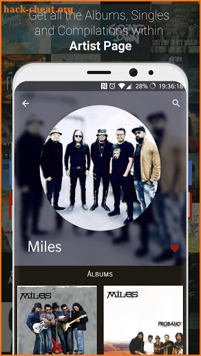 GAAN Music Player: Legal access to Bangla songs screenshot