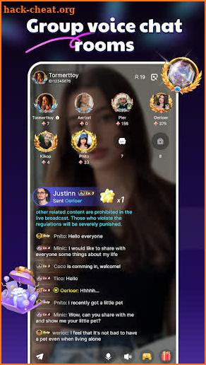 Gabbio-Video call & chat room screenshot