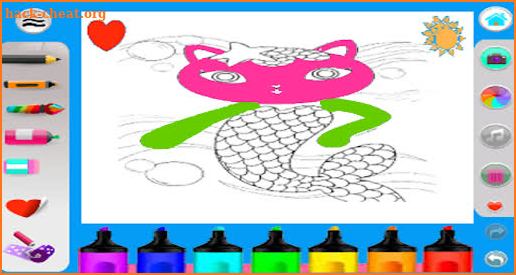 Gabby's Dollhouse ColoringBook screenshot