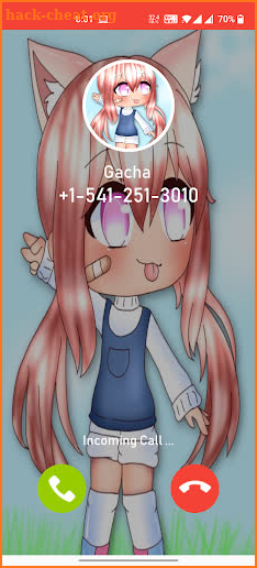 Gacha Life 4 Fake Video Call screenshot