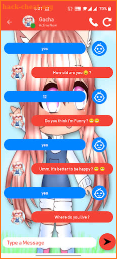 Gacha Life 4 Fake Video Call screenshot