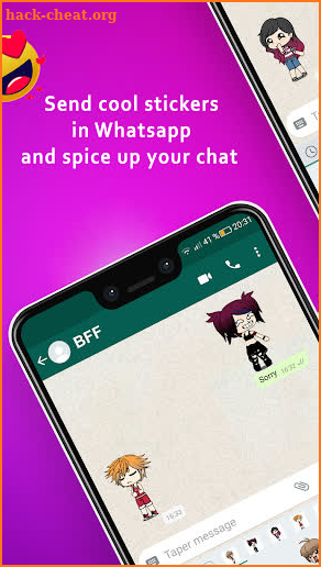 Gacha Life Stickers: Anime Stickers For WhatsApp screenshot