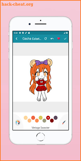 Gacha Neon GL Coloring Book screenshot