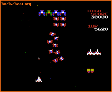 Galaga screenshot