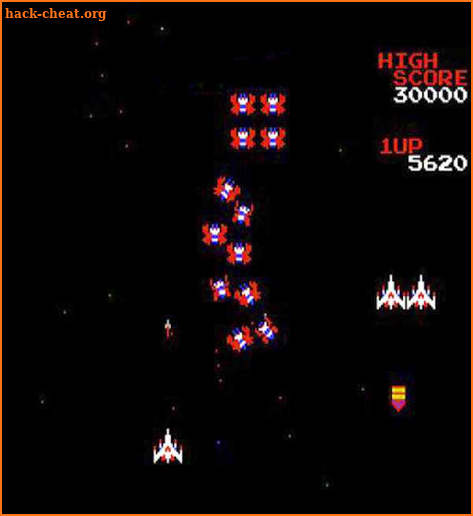 Galaga, Arcade screenshot