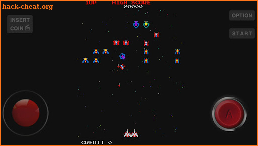 Galaga arcade screenshot