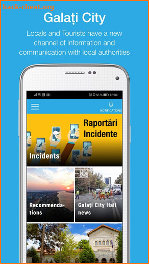 Galați City App screenshot