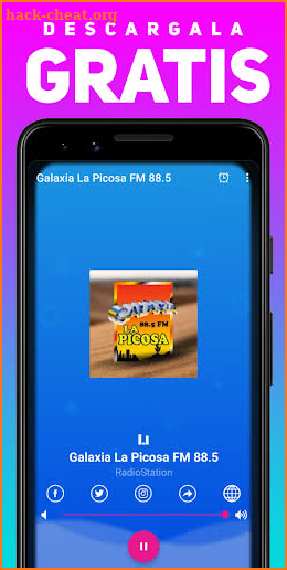 Galaxia La Picosa FM 88.5 screenshot