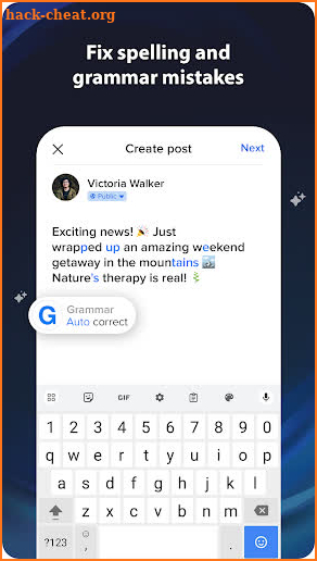 Galaxy AI - Writing Assistant screenshot