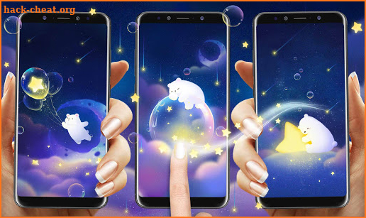 Galaxy Bear Live Wallpapers screenshot