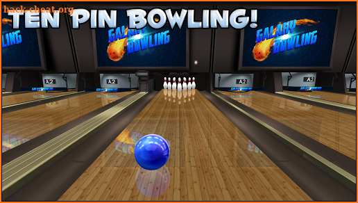 Galaxy Bowling 3D Free screenshot