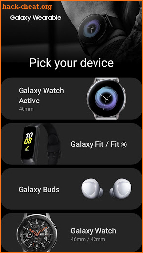 Galaxy Fit Plugin screenshot