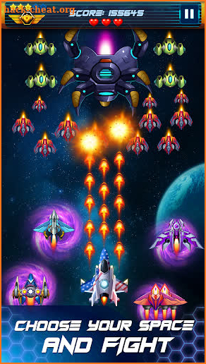 Galaxy Force - Infinity attack space shooting screenshot