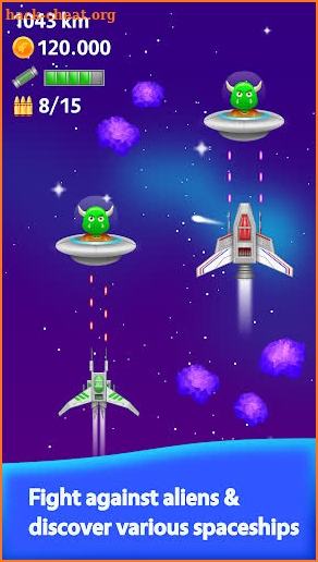 Galaxy Invaders - Asteroid Course screenshot