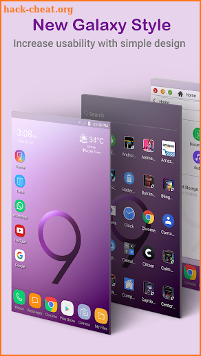 Galaxy Launcher screenshot