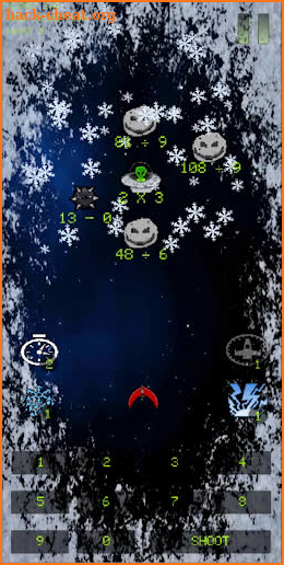 Galaxy Math screenshot