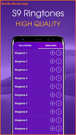 Galaxy S9 Wallpapers & S9 Ringtones 2018 screenshot