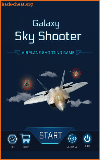 Galaxy Sky Shooter - Airplane Shooting Game screenshot