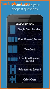 Galaxy Tarot screenshot