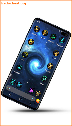 Galaxy Theme screenshot