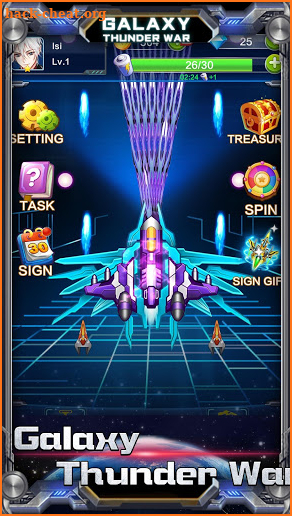 Galaxy Thunder War: Classic Arcade Simulator Games screenshot