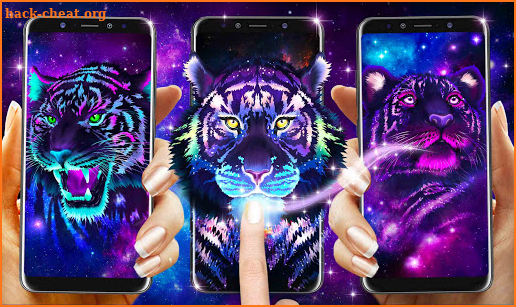 Galaxy Tiger Live Wallpapers screenshot