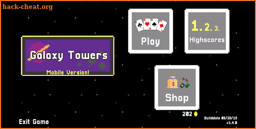 Galaxy Towers - Tower Solitaire screenshot