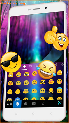 Galaxy wonderland Keyboard screenshot