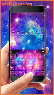 Galaxy2 Starry Keyboard Themes screenshot