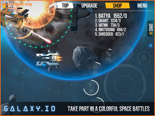 Galaxy.io Space Arena screenshot