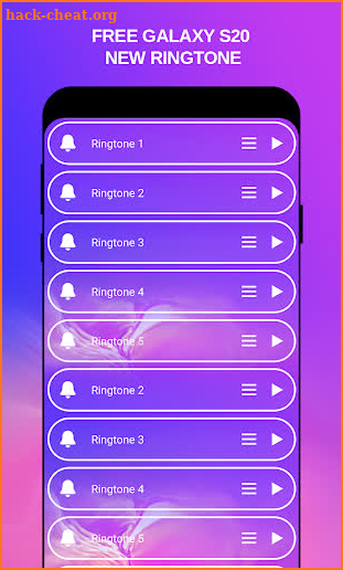 Galaxy™ S22 Ringtones screenshot