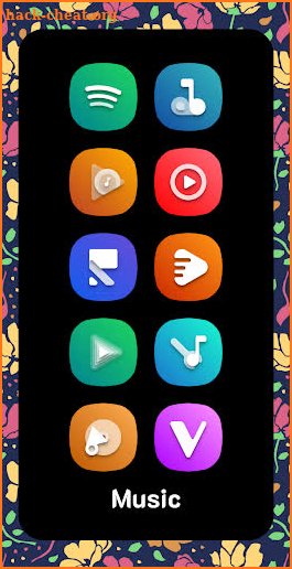 Galica Adaptive Icon Pack screenshot