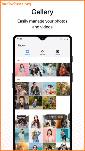 Gallery - photo & video player screenshot