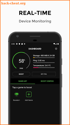 Game Booster 4x Faster Pro - GFX Tool & Lag Fix screenshot