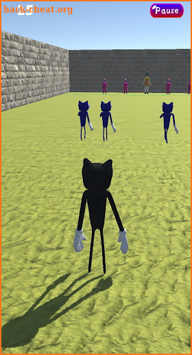 Game cartoon cat squid screenshot